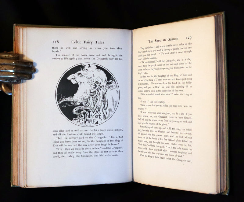1892 Rare First Edition - CELTIC FAIRY TALES by J. Jacobs Illustrated by J.D. Batten.