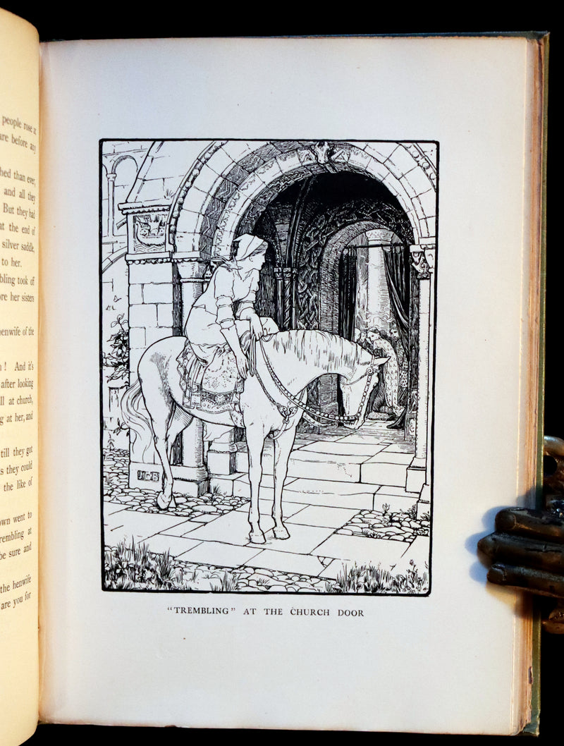 1892 Rare First Edition - CELTIC FAIRY TALES by J. Jacobs Illustrated by J.D. Batten.