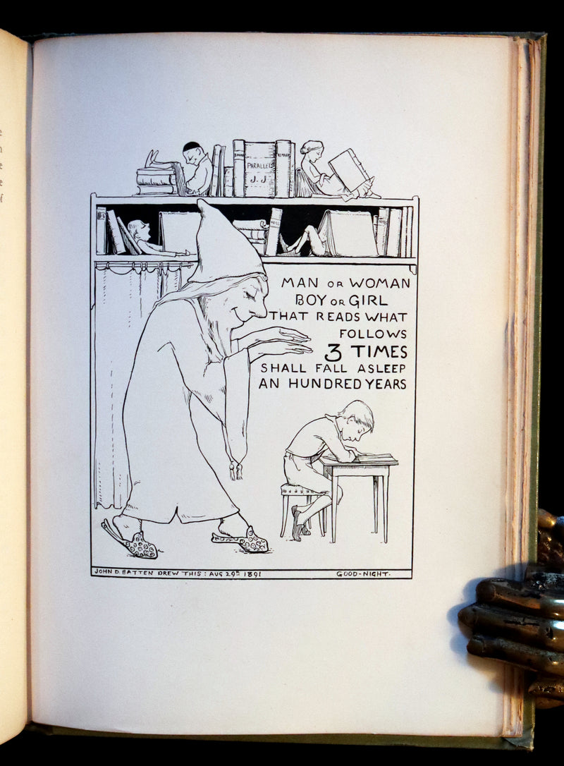 1892 Rare First Edition - CELTIC FAIRY TALES by J. Jacobs Illustrated by J.D. Batten.