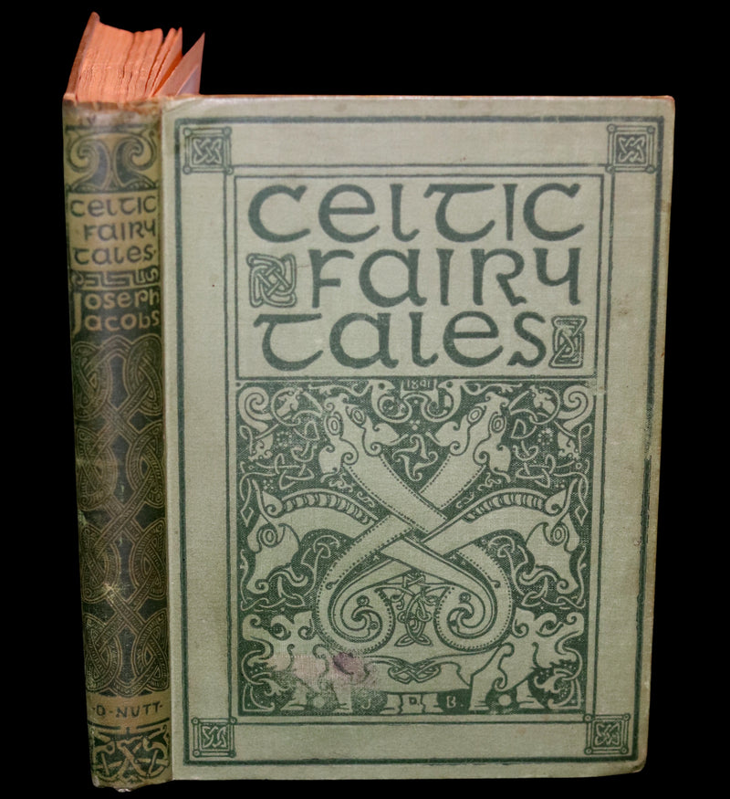 1892 Rare First Edition - CELTIC FAIRY TALES by J. Jacobs Illustrated by J.D. Batten.