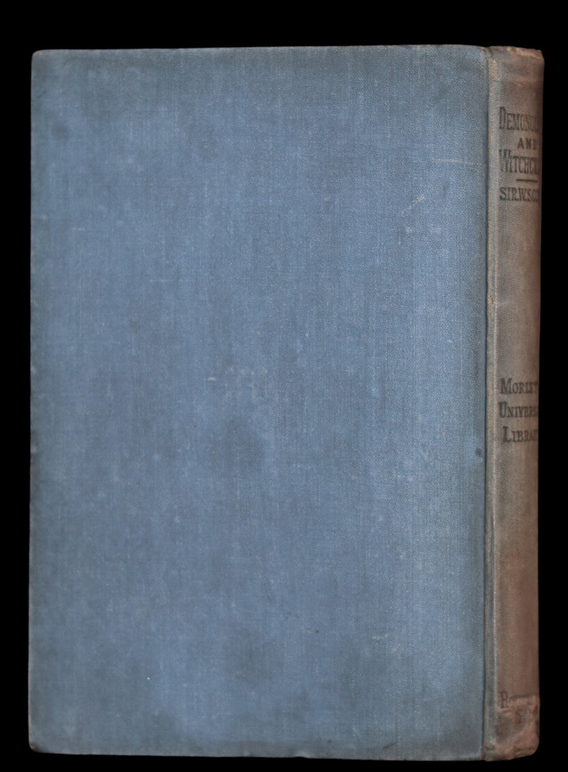 1884 Rare Edition - Demonology & Witchcraft - WITCHES & FAIRIES by Sir Walter Scott.