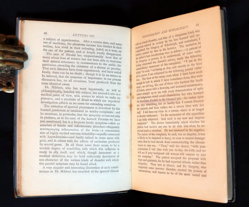 1884 Rare Edition - Demonology & Witchcraft - WITCHES & FAIRIES by Sir Walter Scott.