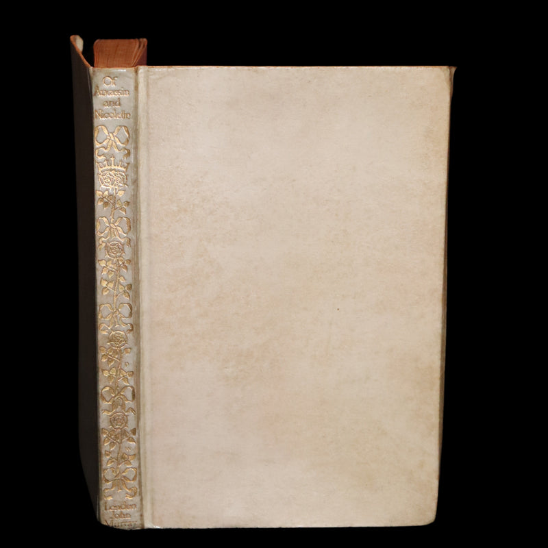 1902 First Housman Edition - MEDIEVAL HISTORY of Aucassin & Nicolette. Knighthood and Chivalry.