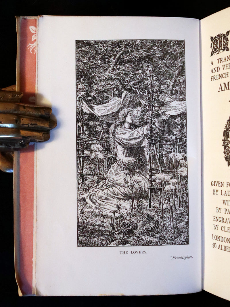 1902 First Housman Edition - MEDIEVAL HISTORY of Aucassin & Nicolette. Knighthood and Chivalry.