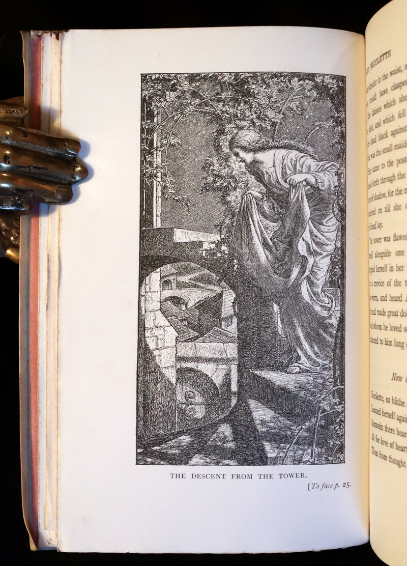 1902 First Housman Edition - MEDIEVAL HISTORY of Aucassin & Nicolette. Knighthood and Chivalry.