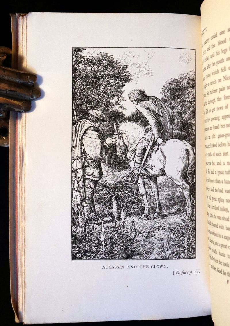1902 First Housman Edition - MEDIEVAL HISTORY of Aucassin & Nicolette. Knighthood and Chivalry.
