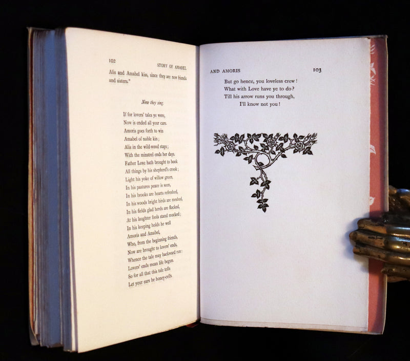 1902 First Housman Edition - MEDIEVAL HISTORY of Aucassin & Nicolette. Knighthood and Chivalry.