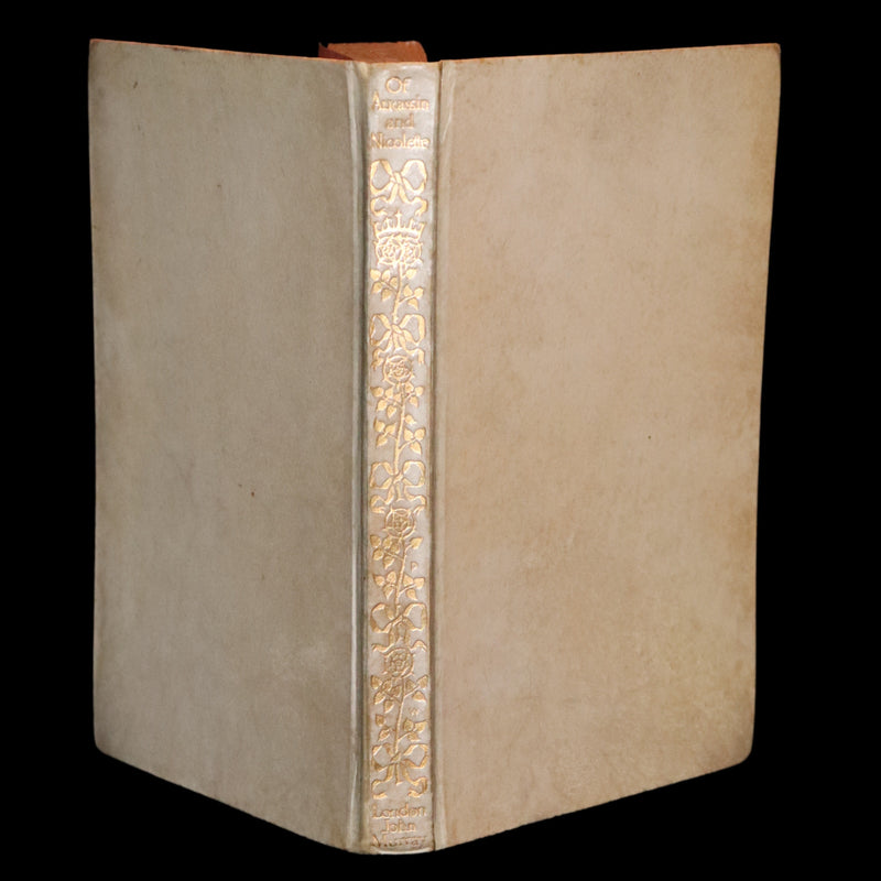 1902 First Housman Edition - MEDIEVAL HISTORY of Aucassin & Nicolette. Knighthood and Chivalry.