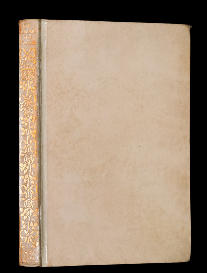 1902 First Housman Edition - MEDIEVAL HISTORY of Aucassin & Nicolette. Knighthood and Chivalry.