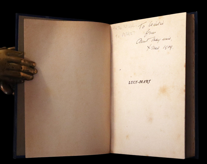 1910 Rare First Edition - Lucy-Mary or The Cobweb Cloak illustrated by Margaret W. Tarrant.