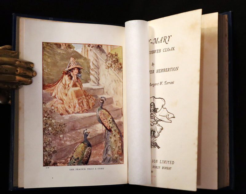 1910 Rare First Edition - Lucy-Mary or The Cobweb Cloak illustrated by Margaret W. Tarrant.