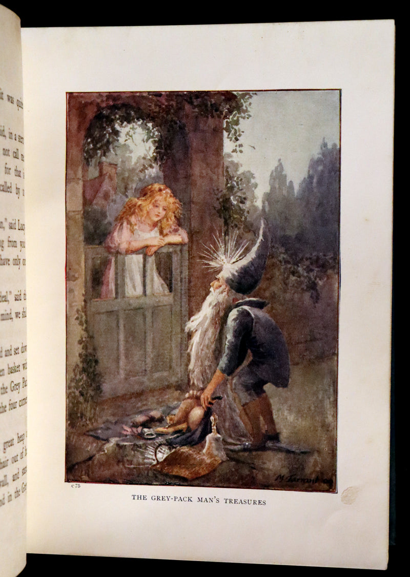 1910 Rare First Edition - Lucy-Mary or The Cobweb Cloak illustrated by Margaret W. Tarrant.