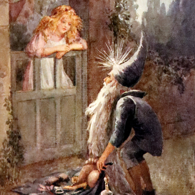 1910 Rare First Edition - Lucy-Mary or The Cobweb Cloak illustrated by Margaret W. Tarrant.