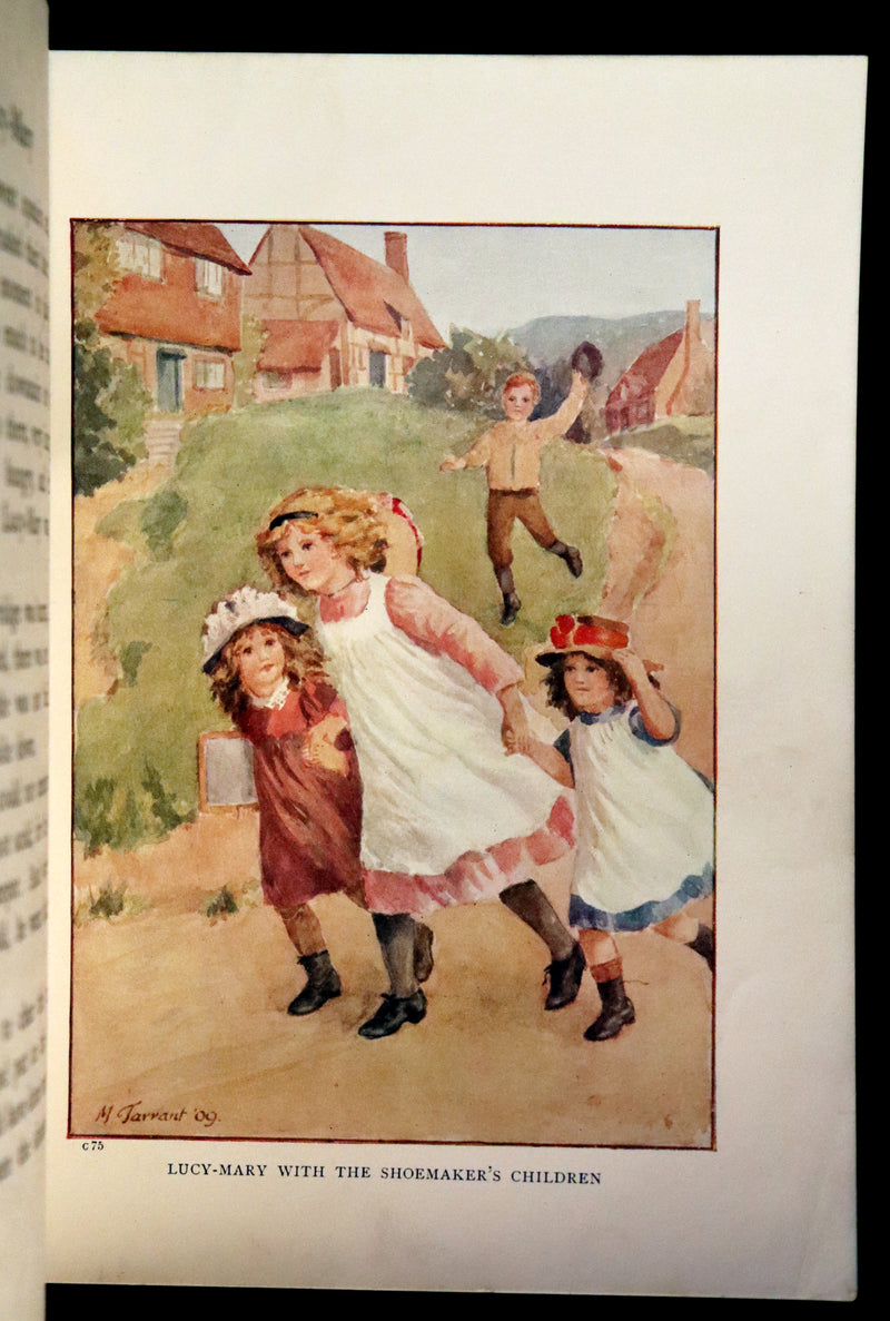 1910 Rare First Edition - Lucy-Mary or The Cobweb Cloak illustrated by Margaret W. Tarrant.