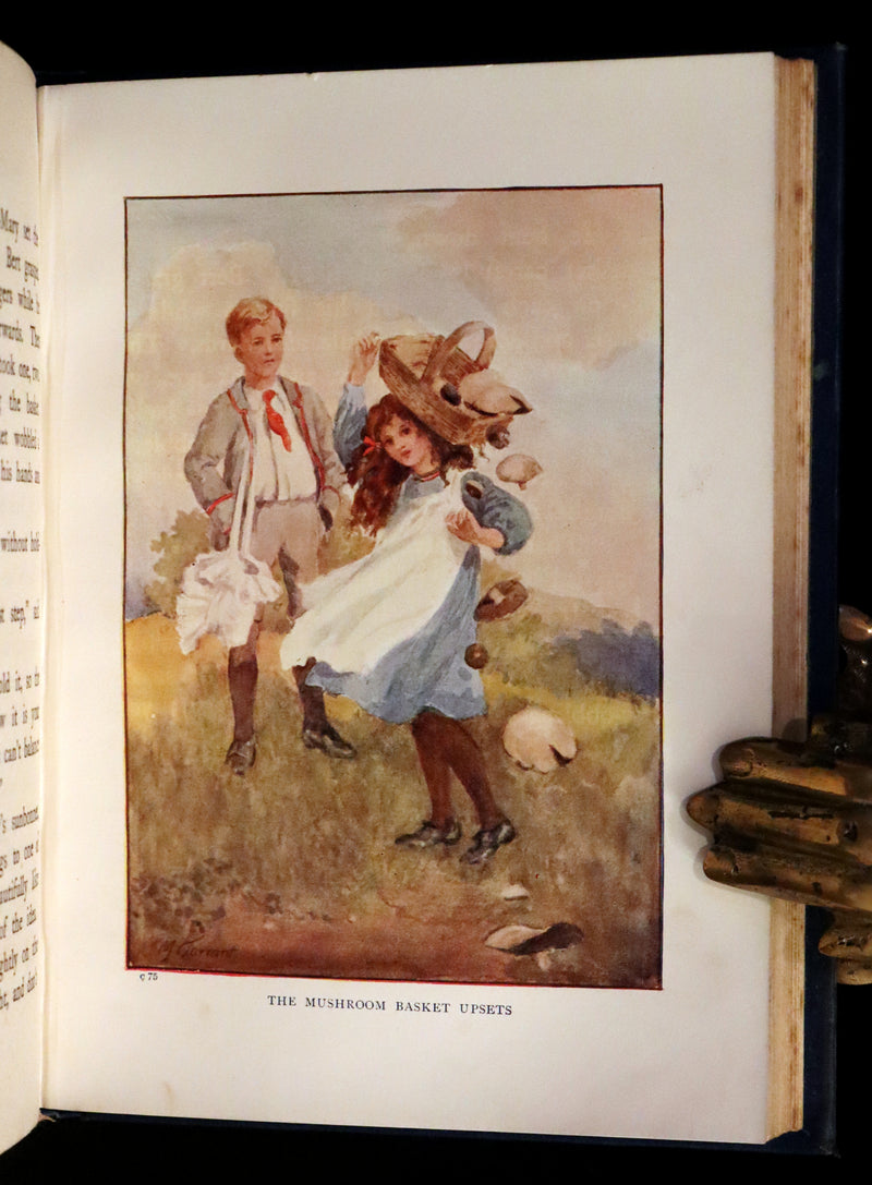 1910 Rare First Edition - Lucy-Mary or The Cobweb Cloak illustrated by Margaret W. Tarrant.