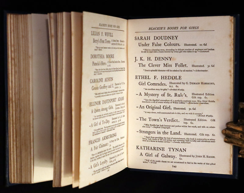 1910 Rare First Edition - Lucy-Mary or The Cobweb Cloak illustrated by Margaret W. Tarrant.