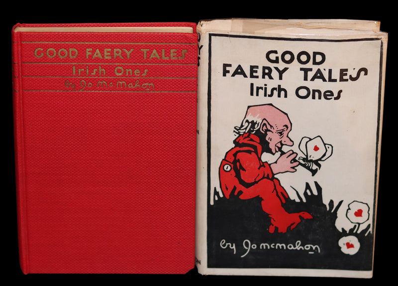 1929 Scarce First Edition - Good Faery (Fairy) Tales - Irish Ones by Jo McMahon Illustrated.