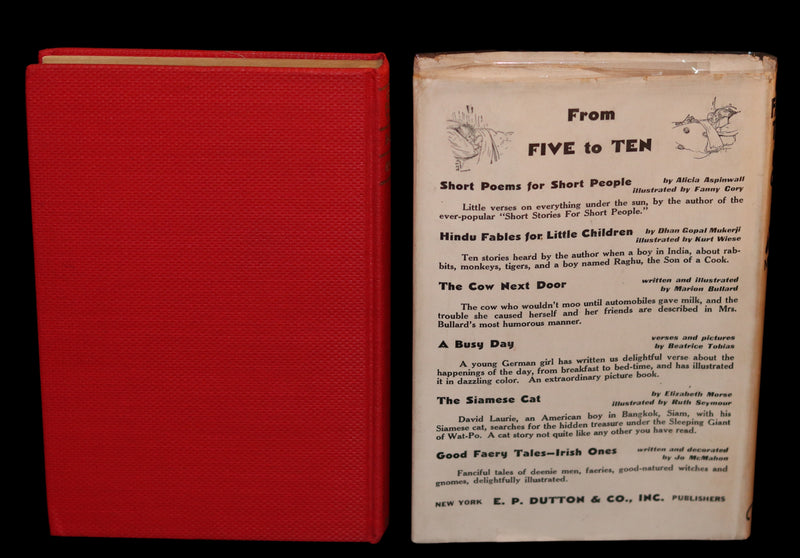 1929 Scarce First Edition - Good Faery (Fairy) Tales - Irish Ones by Jo McMahon Illustrated.