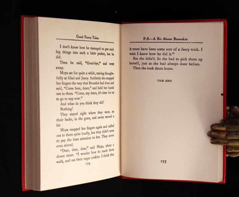 1929 Scarce First Edition - Good Faery (Fairy) Tales - Irish Ones by Jo McMahon Illustrated.
