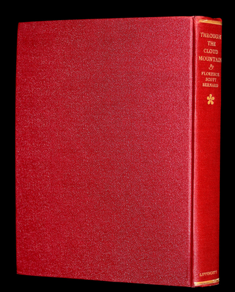 1922 First Edition with Dust jacket - Through the Cloud Mountain Illustrated by Gertrude Kay.