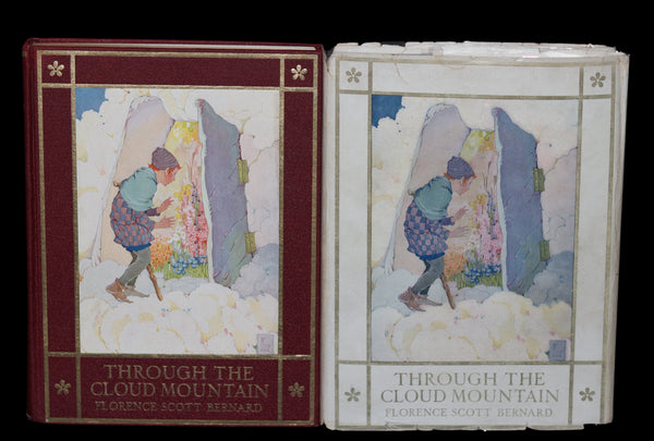 1922 First Edition with Dust jacket - Through the Cloud Mountain Illustrated by Gertrude Kay.