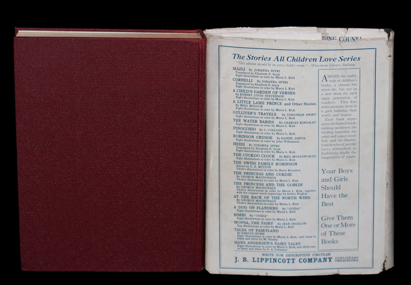 1922 First Edition with Dust jacket - Through the Cloud Mountain Illustrated by Gertrude Kay.