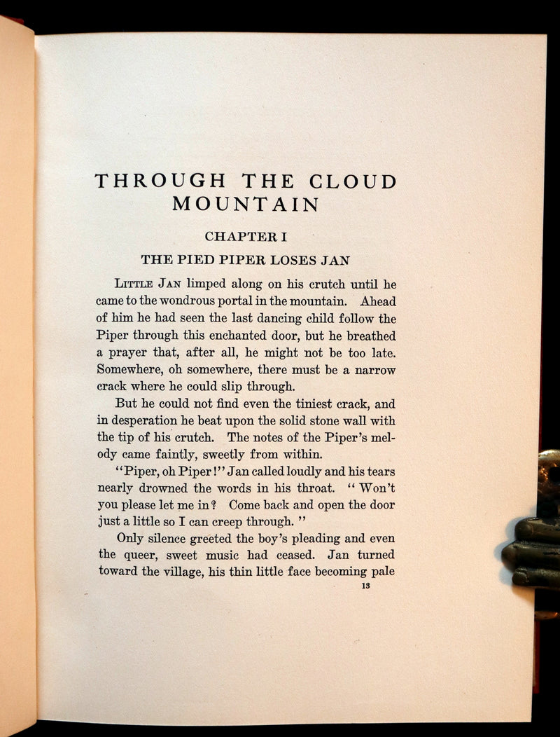 1922 First Edition with Dust jacket - Through the Cloud Mountain Illustrated by Gertrude Kay.