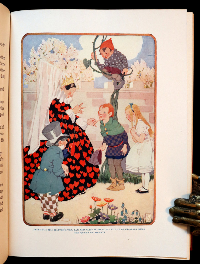 1922 First Edition with Dust jacket - Through the Cloud Mountain Illustrated by Gertrude Kay.
