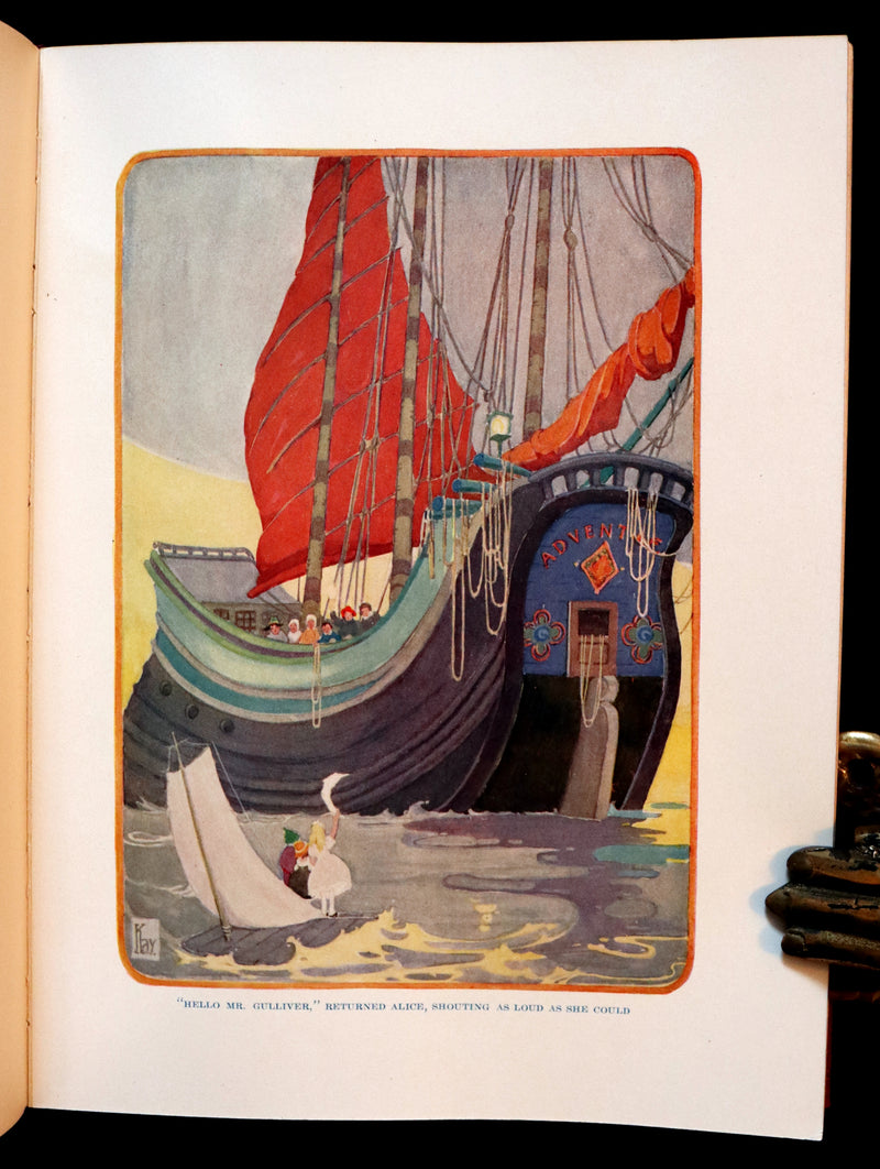 1922 First Edition with Dust jacket - Through the Cloud Mountain Illustrated by Gertrude Kay.