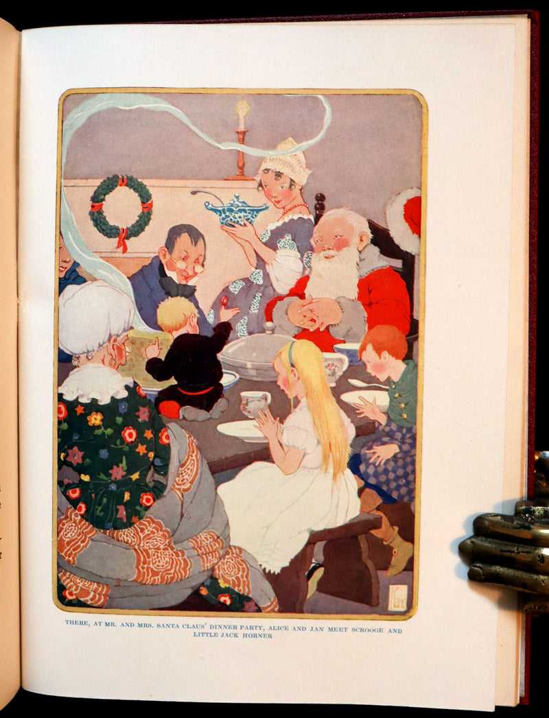 1922 First Edition with Dust jacket - Through the Cloud Mountain Illustrated by Gertrude Kay.