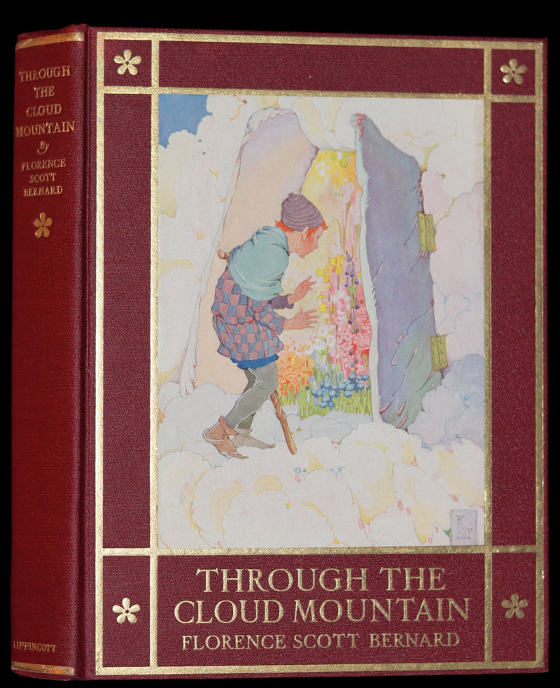 1922 First Edition with Dust jacket - Through the Cloud Mountain Illustrated by Gertrude Kay.
