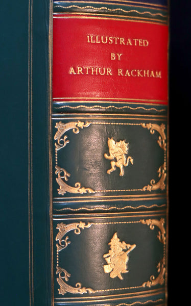 1907 Rare Rackham First Edition bound by Bayntun - The INGOLDSBY LEGENDS or Mirth & Marvels.