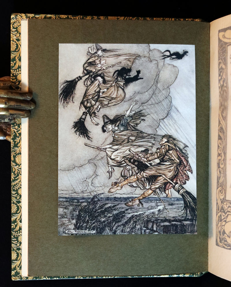 1907 Rare Rackham First Edition bound by Bayntun - The INGOLDSBY LEGENDS or Mirth & Marvels.