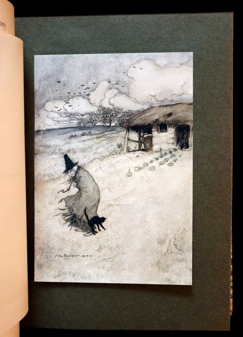 1907 Rare Rackham First Edition bound by Bayntun - The INGOLDSBY LEGENDS or Mirth & Marvels.