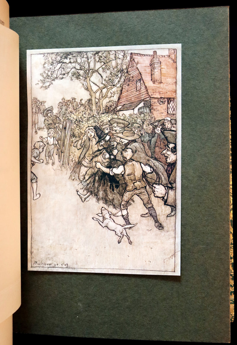 1907 Rare Rackham First Edition bound by Bayntun - The INGOLDSBY LEGENDS or Mirth & Marvels.