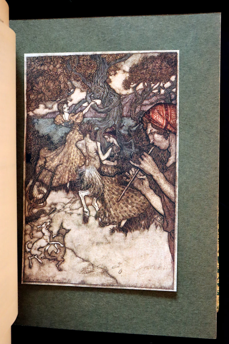 1907 Rare Rackham First Edition bound by Bayntun - The INGOLDSBY LEGENDS or Mirth & Marvels.