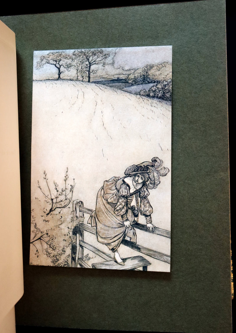 1907 Rare Rackham First Edition bound by Bayntun - The INGOLDSBY LEGENDS or Mirth & Marvels.