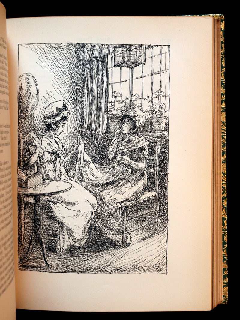 1907 Rare Rackham First Edition bound by Bayntun - The INGOLDSBY LEGENDS or Mirth & Marvels.