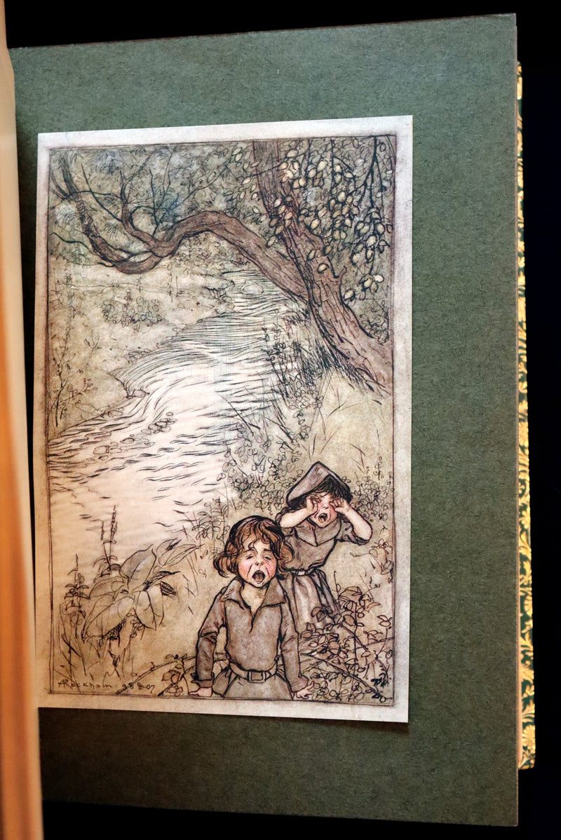 1907 Rare Rackham First Edition bound by Bayntun - The INGOLDSBY LEGENDS or Mirth & Marvels.