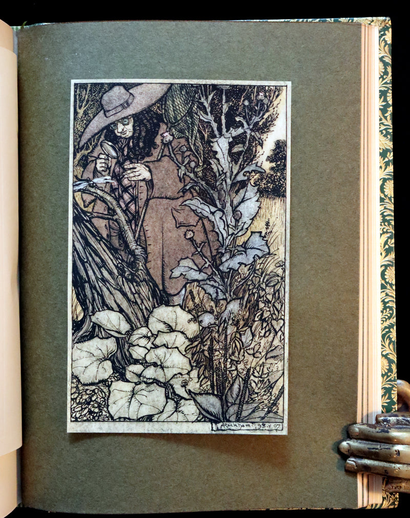 1907 Rare Rackham First Edition bound by Bayntun - The INGOLDSBY LEGENDS or Mirth & Marvels.