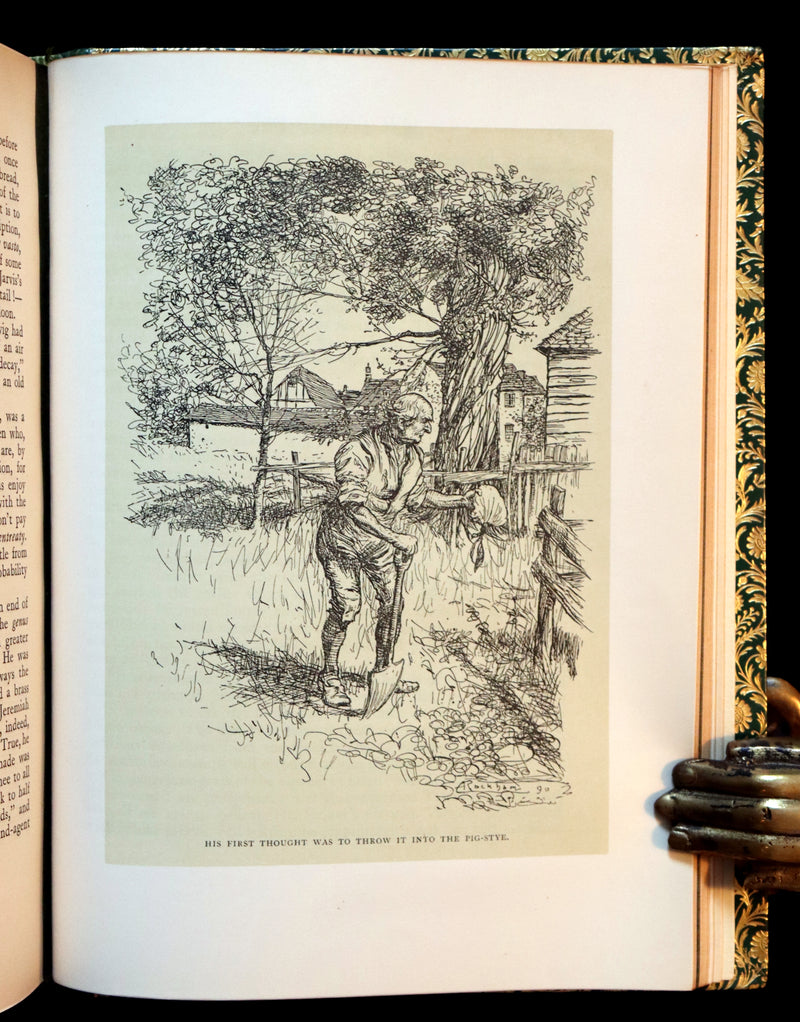 1907 Rare Rackham First Edition bound by Bayntun - The INGOLDSBY LEGENDS or Mirth & Marvels.