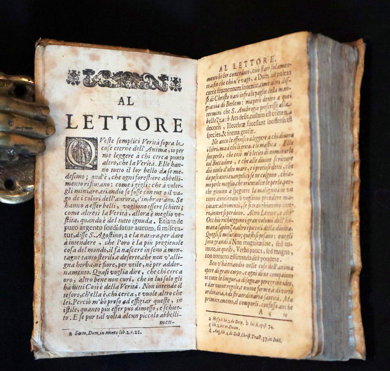 1664 Scarce Italian Vellum Book - Jesuit Daniello Bartoli - L’Eternita Consigliera (Eternity as Counselor).