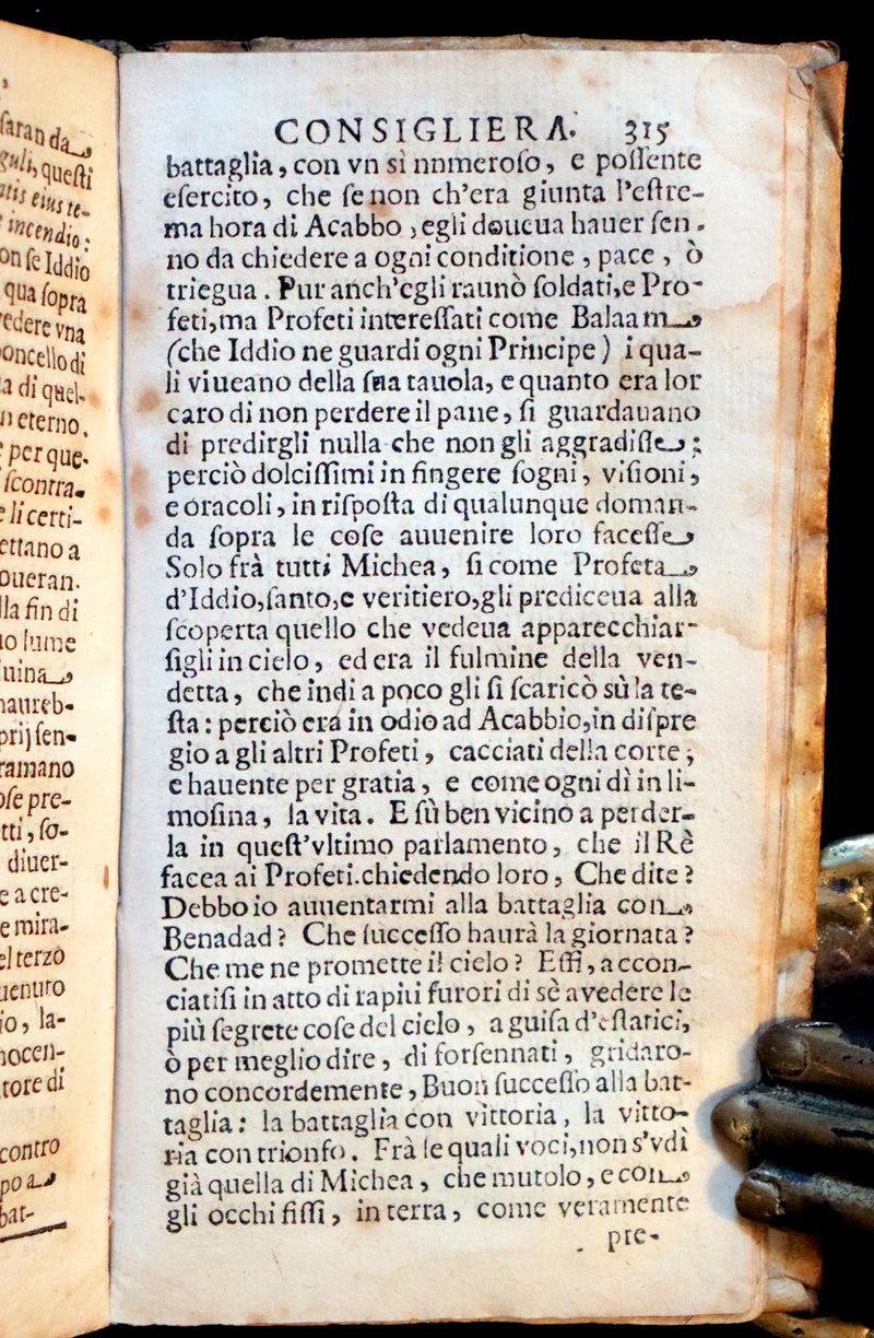 1664 Scarce Italian Vellum Book - Jesuit Daniello Bartoli - L’Eternita Consigliera (Eternity as Counselor).