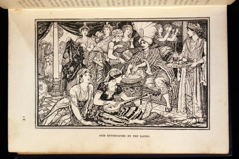 1898 Rare First Edition - THE ARABIAN NIGHTS by Andrew Lang Illustrated by Henry Justice Ford.