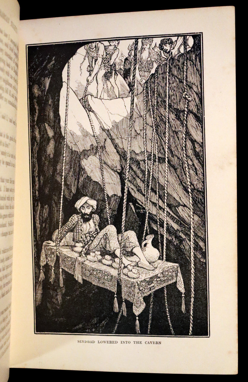 1898 Rare First Edition - THE ARABIAN NIGHTS by Andrew Lang Illustrated by Henry Justice Ford.