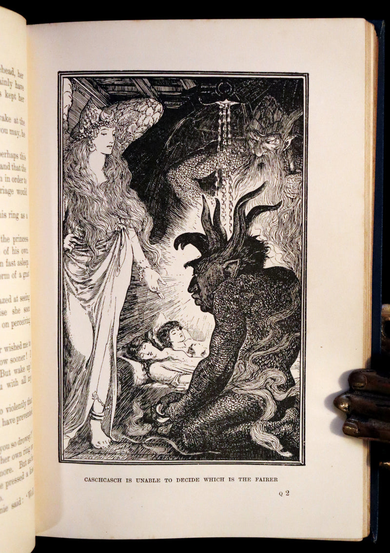 1898 Rare First Edition - THE ARABIAN NIGHTS by Andrew Lang Illustrated by Henry Justice Ford.