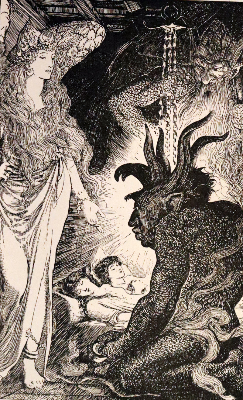 1898 Rare First Edition - THE ARABIAN NIGHTS by Andrew Lang Illustrated by Henry Justice Ford.