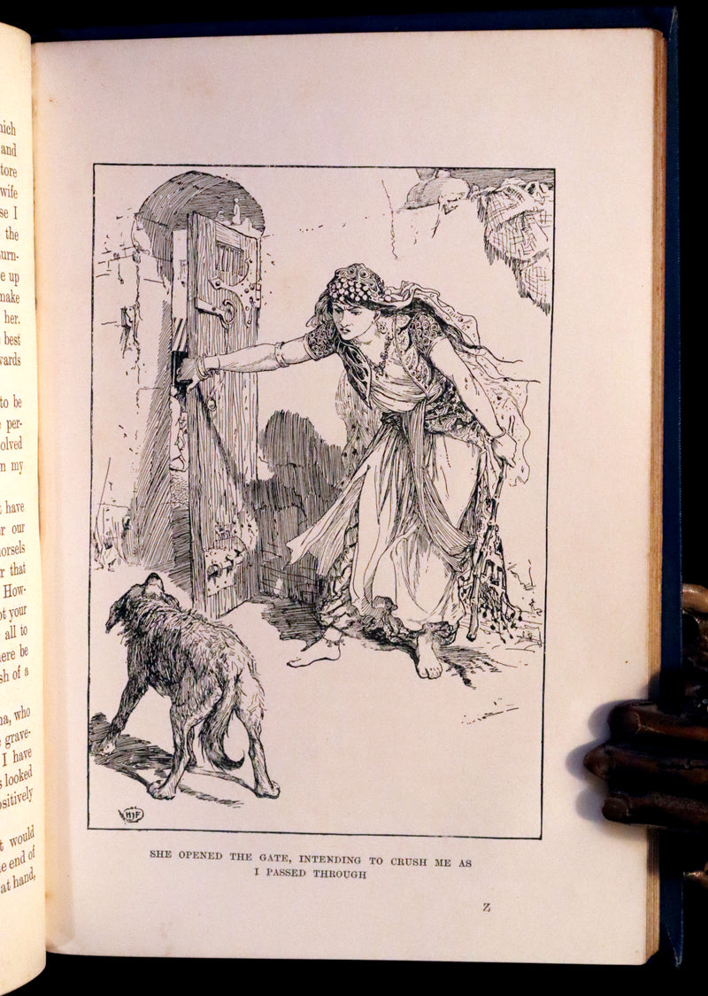 1898 Rare First Edition - THE ARABIAN NIGHTS by Andrew Lang Illustrated by Henry Justice Ford.