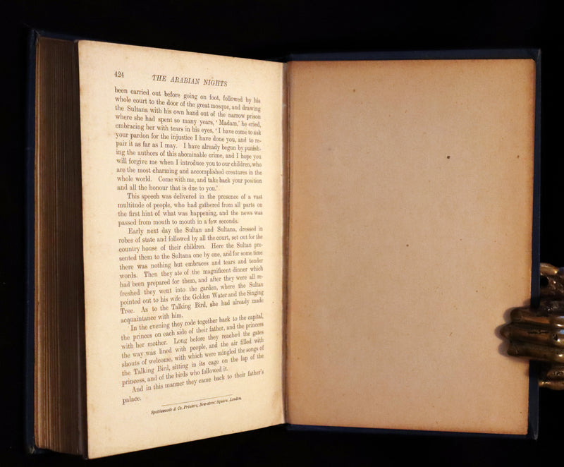 1898 Rare First Edition - THE ARABIAN NIGHTS by Andrew Lang Illustrated by Henry Justice Ford.