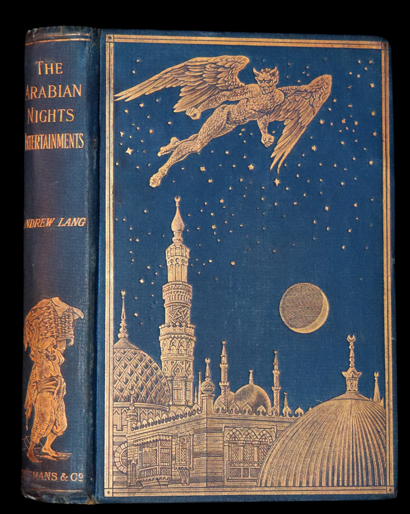 1898 Rare First Edition - THE ARABIAN NIGHTS by Andrew Lang Illustrated by Henry Justice Ford.